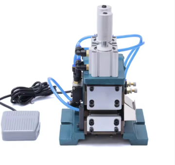 Pneumatic Peeling Machine: Dual Blade Cutting and Peeling Integrated Sheath Wire Cutting Machine