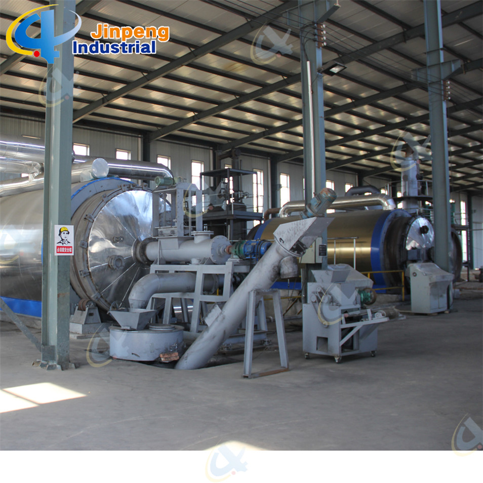 Tires to Oil Pyrolysis Equipment