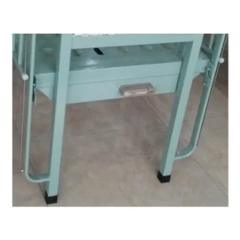 Green High-Quality Baby Manual 1 Function Hospital Nursing Bed
