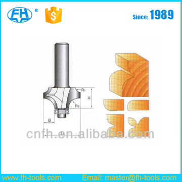 Double Corner Round Bit TCT Router Bit