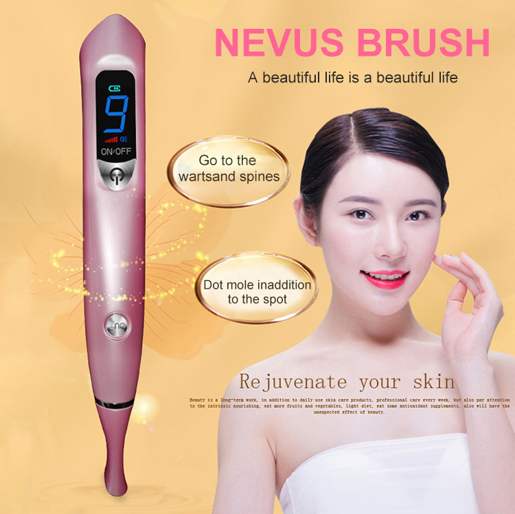 LCD display laser plasma pen beauty mole removal sweep spot pen plasmapen
