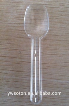 taster spoon/ice cream spoon colored/disposable plastic ice cream spoon