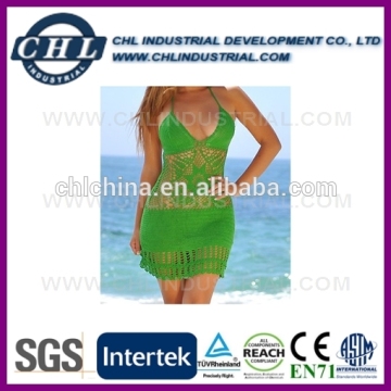 Promotional popular knitted bikini for beach wear