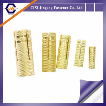 M5-M20 drop in anchor brass color