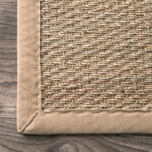 Natural fiber seagrass rug door mats
