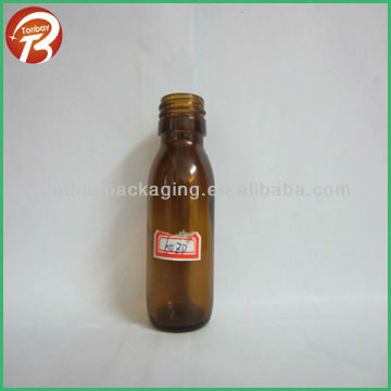 5ml-250ml soda-lime USP Type III amber glass bottle