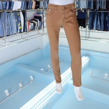 Jeans marrone jeans personalizzato all&#39;ingrosso