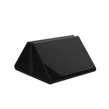 Black Acrylic Table Tent Display Stand Menu Card Holder