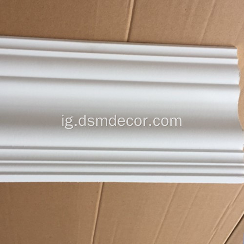 Mkpọpụta Cornice dị larịị maka mgbidi