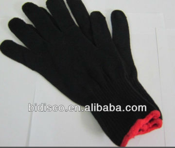 aluminum ceramic thermostat cone curling iron gloves with colorful plastic handle