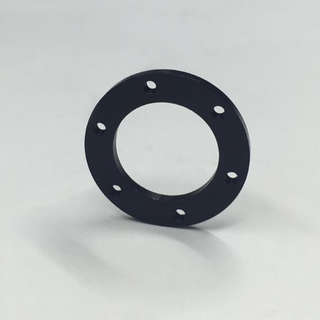 Custom CNC Usinagem Black Anodized Aluminum Spacers