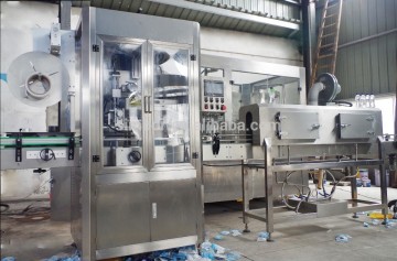 automatic juice bottle label sleeve labeling machine