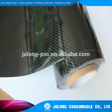 3 layers 5D glossy carbon fiber sticker 1.52*20m