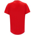 Maglia da calcio in poliestere rossa