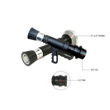 Pistol Grip Adjust Flow Alumnium Fire Hose Nozzle