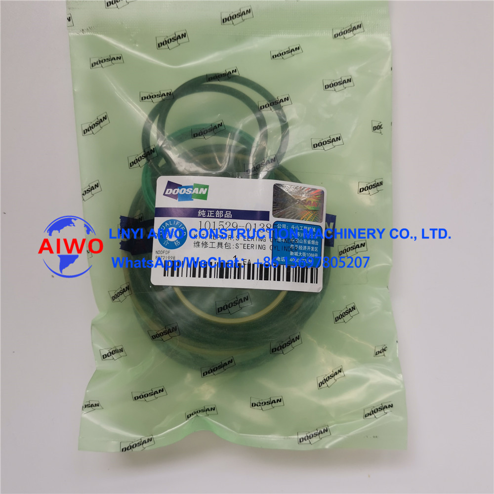 Steering Cylinder Seal Kits For Doosan Sd200 Wheel Loader 101529 01385 