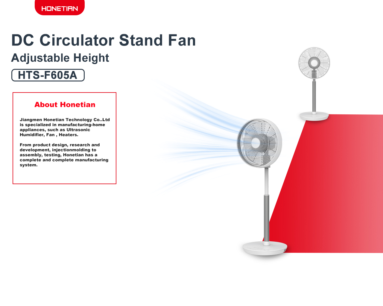 HTS-F605A Circulator Fan HTS-F605A Circulator Fan