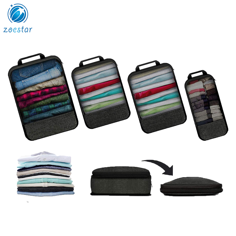 luggage travel organizer storage bag packing cubes set