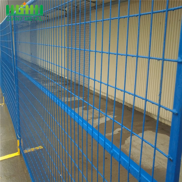 Pvc coated outdoor fence portable Canada temporary fence