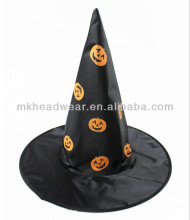 Popular Masquerade Props Halloween Party Wizard Pumpkin Printing Hats