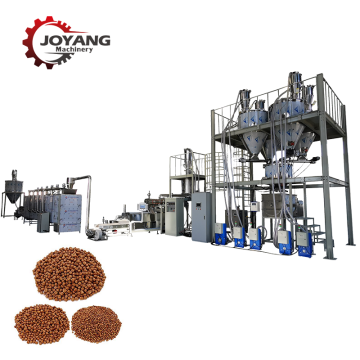 Automatic Wet Extrusion Fish Feed Processing Machinery
