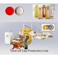 Twist off Cap Glass jar cover Making Line