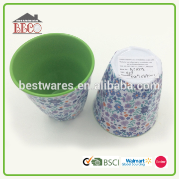 Custom print chinese melamine tea cup set,melamine cup