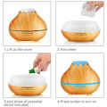 Amazon Wood Grain Oil Diffuser met timerinstelling