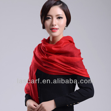 solid color wool scarf