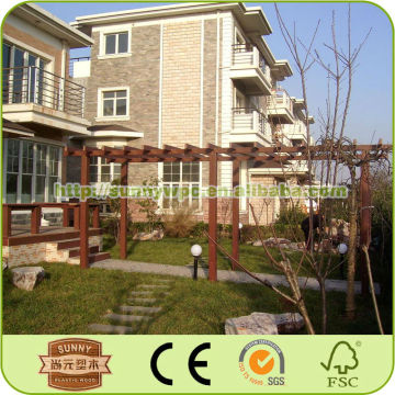 waterproof wpc pergola post