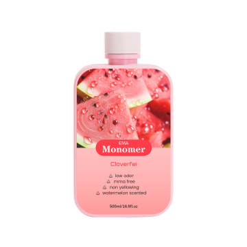 Professional Watermelon Flavored EMA Monomer for Nails Acrylic Manicure, 500ml