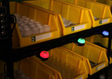 Food and food service with Light Directed Picking