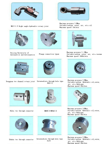 SR series hydraulic pressure Rotary Joint