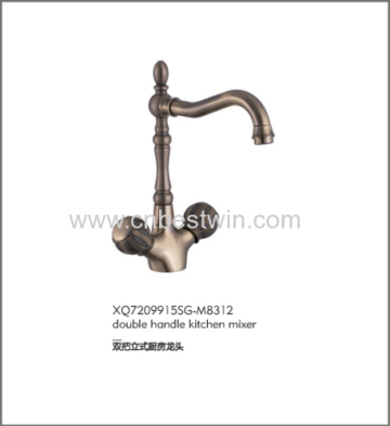 Double Handle Basin Faucet / Double Handle Kitchen Mixer / Shower Faucet 