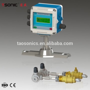 Fixed ultrasonic flow meters with insertion transducer TUF-2000F