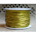 Wholesale cheap braided gold metallic elastic cord