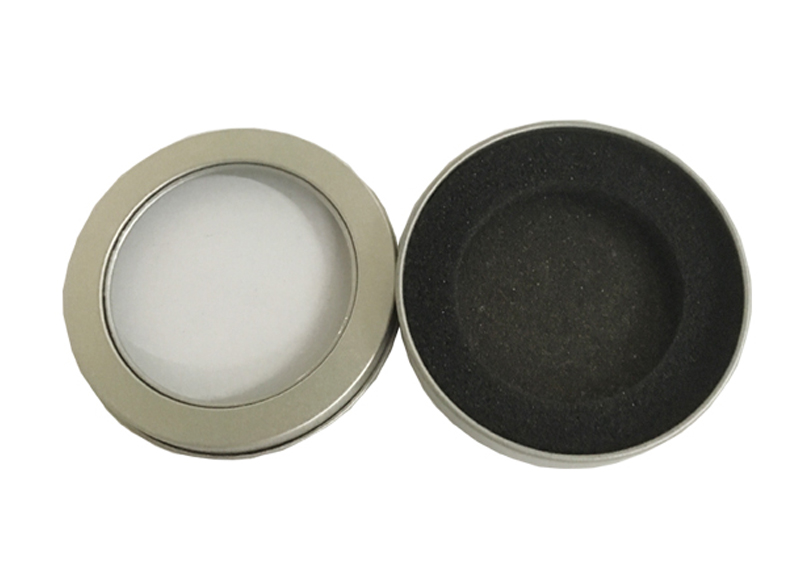 Round Spinner tin box