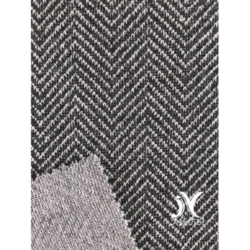 Twill Jacquard Knit Fabric