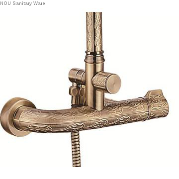 Brass Antique Shower set