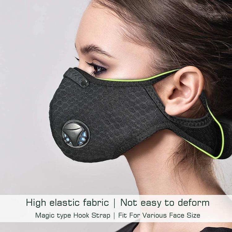 Μάσκα ποδηλασίας μοτοσυκλέτας Anti-dust Kn95 Cycling Mask