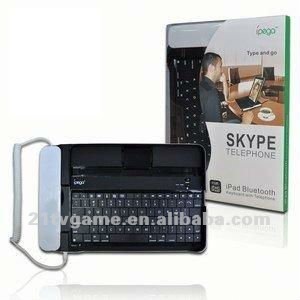 for iPhone SKYPE Bluetooth Keyboard with Telephone