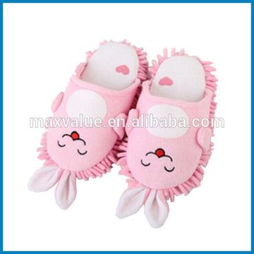 floor microfiber cleaning girl slipper
