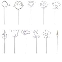 DIY craft 5" wire photo&card&picture&memo clip holders