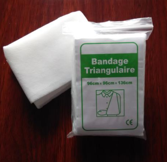 Disposable medical cotton triangle bandage
