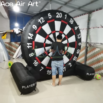Portable Inflatable Kick Dart Soccer Games: Affordable 2M Handheld Sports on Promotion