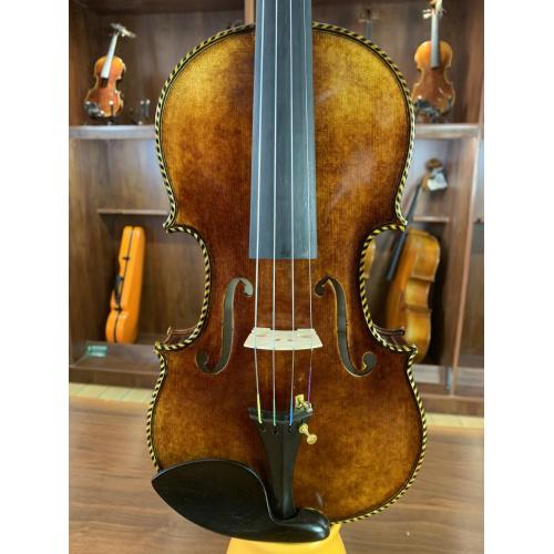 Handmade European Aged Spruce and Maple Disesuaikan Violin