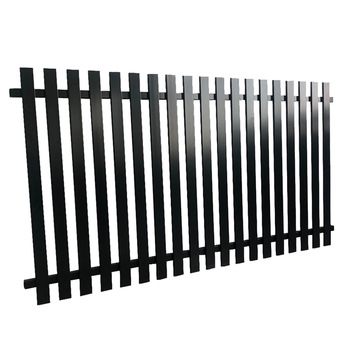 Aluminum Vertical Slat Metal Fence for Residential or Commerical usage