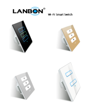 Worldwide use wifi led light switch, Voice Control stable smart switch remote android and ios app control Wireless Switch