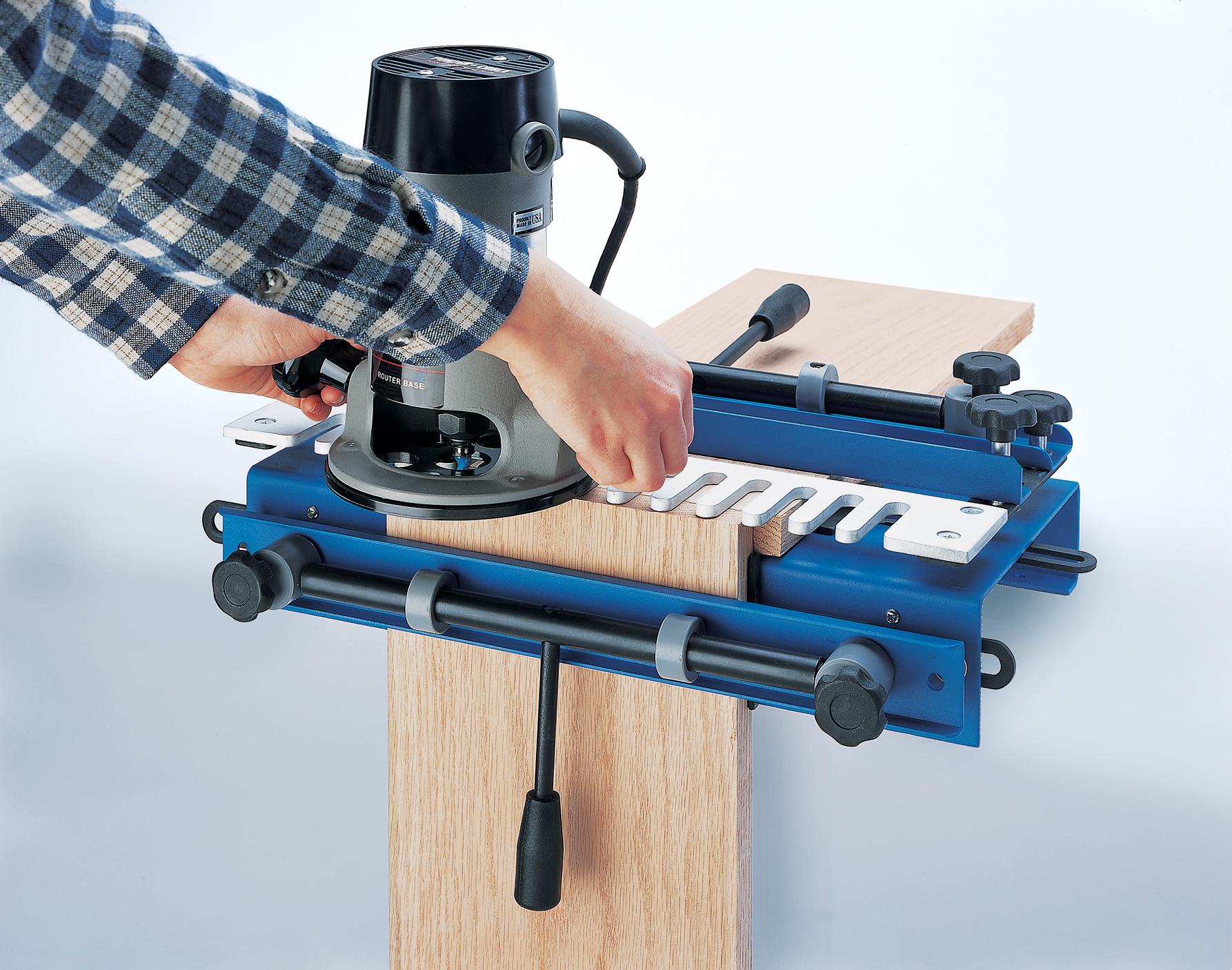 A Wooden Dovetail Machine Dovetail Joint Jig