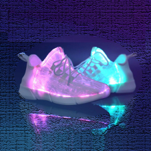 LED Light-Up Sneaker Shoes for Men, Women, and Unisex Hip-Hop Dancers